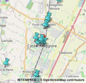 Mappa Via Gramsci Antonio, 40013 Castel Maggiore BO, Italia (2.35647)