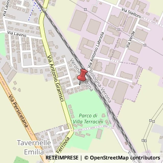 Mappa Via Zanarini, 42, 40010 Sala Bolognese, Bologna (Emilia Romagna)