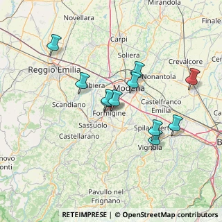 Mappa Via Sant'Onofrio, 41043 Formigine MO, Italia (12.76091)