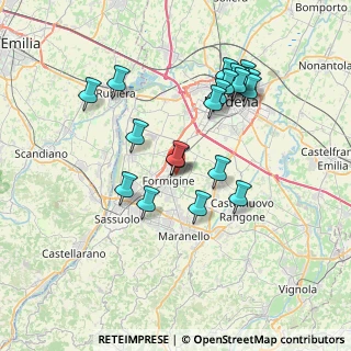 Mappa Via Sant'Onofrio, 41043 Formigine MO, Italia (7.179)