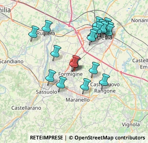 Mappa Via Sant'Onofrio, 41043 Formigine MO, Italia (7.179)