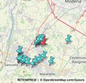 Mappa Via Sant'Onofrio, 41043 Formigine MO, Italia (3.9795)
