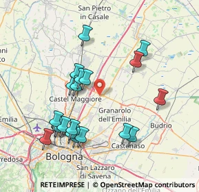 Mappa Str. Bonora, 40013 Castel Maggiore BO, Italia (7.8175)