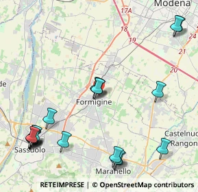 Mappa Piazza Giacomo Brodolini, 41043 Formigine MO, Italia (5.51368)