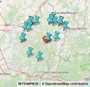 Mappa Via Valle Bormida, 12074 Cortemilia CN, Italia (13.5055)