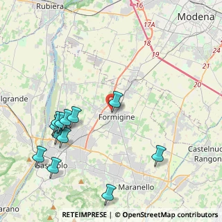 Mappa Via Giovanni Giolitti, 41043 Formigine MO, Italia (4.99417)