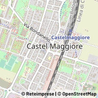 Hartă Castel Maggiore