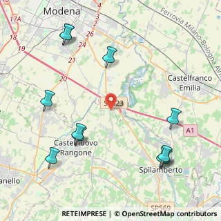 Mappa Via Medicine, 41126 Spilamberto MO, Italia (5.34909)