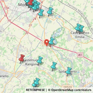 Mappa Via Medicine, 41126 Spilamberto MO, Italia (6.586)