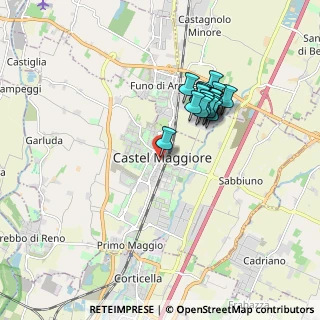 Mappa Via Gramsci, 40013 Castel Maggiore BO, Italia (1.532)