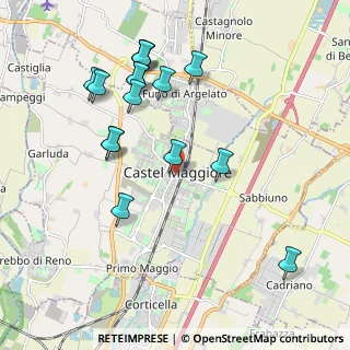 Mappa Via Gramsci, 40013 Castel Maggiore BO, Italia (2.14438)