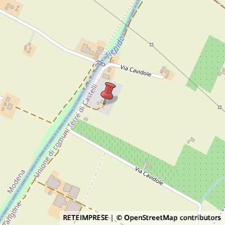 Mappa Via Cavidole, 38, 41051 Castelnuovo Rangone, Modena (Emilia Romagna)