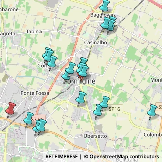 Mappa Piazza Repubblica, 41043 Formigine MO, Italia (2.325)