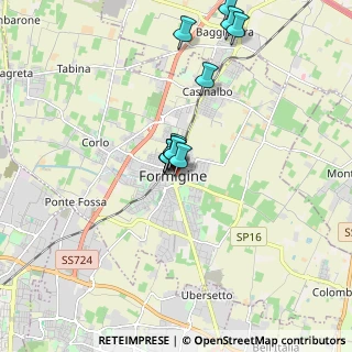 Mappa Piazza Repubblica, 41043 Formigine MO, Italia (1.46917)