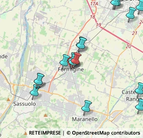 Mappa Via San Pietro, 41043 Formigine MO, Italia (5.509)