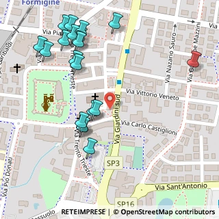 Mappa Piazza Repubblica, 41043 Formigine MO, Italia (0.156)
