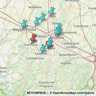 Mappa Piazza Repubblica, 41043 Formigine MO, Italia (12.31833)