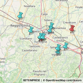 Mappa Via Valle d Aosta, 41043 Formigine MO, Italia (12.78636)