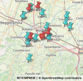 Mappa Strada Santa Lucia, 41051 Modena MO, Italia (15.01278)