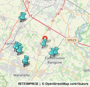 Mappa Strada Santa Lucia, 41051 Castelnuovo Rangone MO, Italia (4.61)