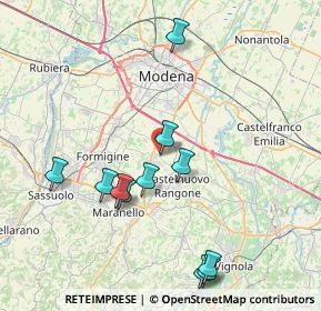 Mappa Strada Santa Lucia, 41051 Castelnuovo Rangone MO, Italia (8.31545)