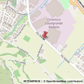 Mappa Via Statale,  67, 42013 Casalgrande, Reggio nell'Emilia (Emilia Romagna)