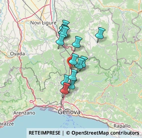 Mappa Piazza Malerba, 16012 Busalla GE, Italia (9.84071)