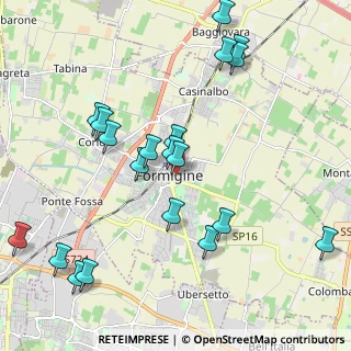 Mappa Via Carlo Castiglioni, 41043 Formigine MO, Italia (2.3495)