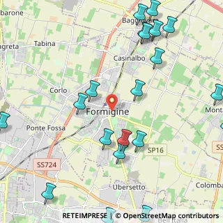 Mappa Via Carlo Castiglioni, 41043 Formigine MO, Italia (2.96)