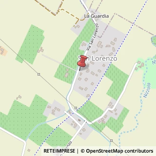 Mappa Via S. Lorenzo, 15, 41051 San Lorenzo MO, Italia, 41051 Castelnuovo Rangone, Modena (Emilia Romagna)