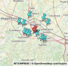 Mappa Via degli Esposti, 41051 Castelnuovo Rangone MO, Italia (9.34154)