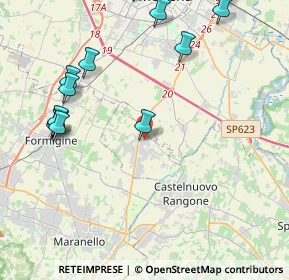 Mappa Via degli Esposti, 41051 Castelnuovo Rangone MO, Italia (6.2)