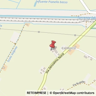 Mappa Via Zenzalino Nord, 145, 40054 Budrio, Bologna (Emilia Romagna)