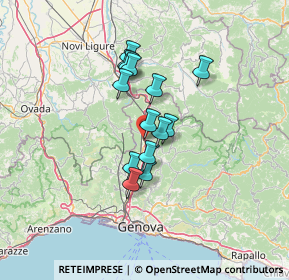 Mappa Piazza Emilio Borzino, 16012 Busalla GE, Italia (9.84071)