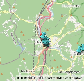 Mappa Piazza Emilio Borzino, 16012 Busalla GE, Italia (1.43364)