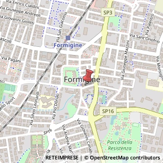 Mappa Via San Pietro, 7, 41043 Formigine, Modena (Emilia Romagna)