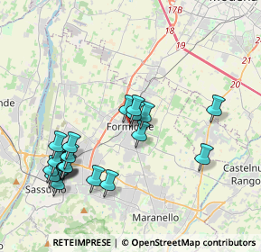 Mappa Via Vittorio Veneto, 41043 Formigine MO, Italia (4.1005)