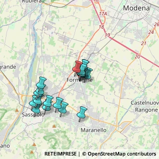 Mappa Via Vittorio Veneto, 41043 Formigine MO, Italia (3.20789)