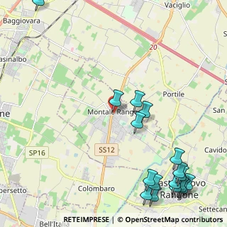 Mappa Via San Giuseppe, 41051 Castelnuovo Rangone MO, Italia (3.12588)