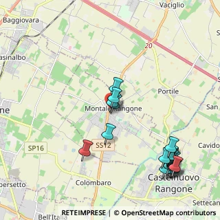 Mappa Via San Giuseppe, 41051 Castelnuovo Rangone MO, Italia (2.5765)
