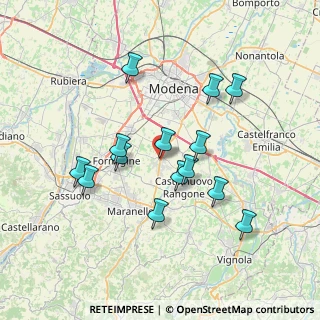 Mappa Via San Giuseppe, 41051 Castelnuovo Rangone MO, Italia (6.79714)