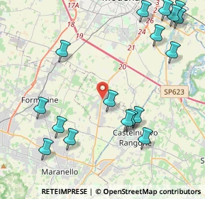 Mappa Via San Giuseppe, 41051 Castelnuovo Rangone MO, Italia (5.28176)