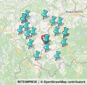 Mappa Strada Comunale dell'Ovrano, 14050 Mombaldone AT, Italia (6.7575)