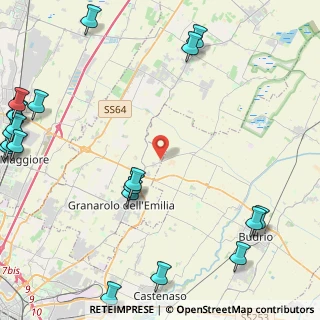 Mappa Via Trapanino, 40054 Granarolo dell'Emilia BO, Italia (6.904)