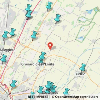 Mappa Via Trapanino, 40054 Granarolo dell'Emilia BO, Italia (6.9325)