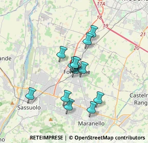 Mappa Via Antonio Gramsci, 41043 Formigine MO, Italia (2.67923)