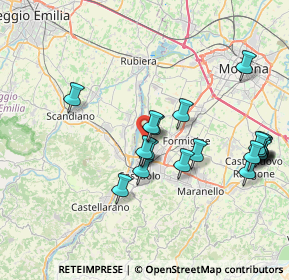 Mappa SP15, 41049 Sassuolo MO, Italia (8.345)