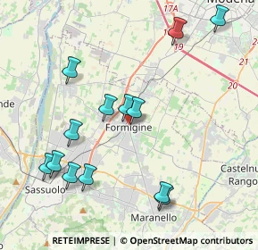 Mappa Via Trento e Trieste, 41043 Formigine MO, Italia (4.41923)