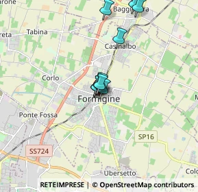 Mappa Via Trento e Trieste, 41043 Formigine MO, Italia (1.39417)