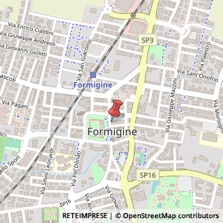 Mappa Via Trento e Trieste, 48, 41043 Formigine, Modena (Emilia Romagna)